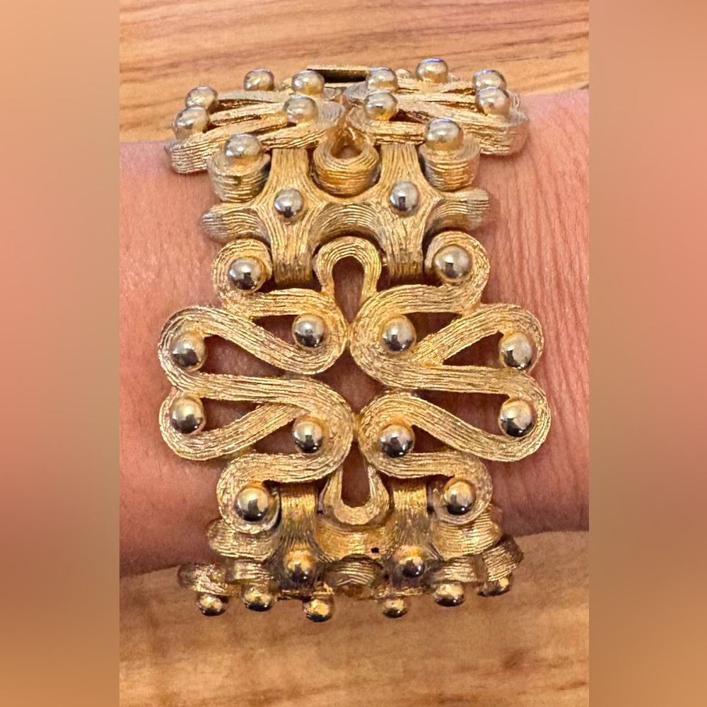 Elegant Gold-Color Bracelet